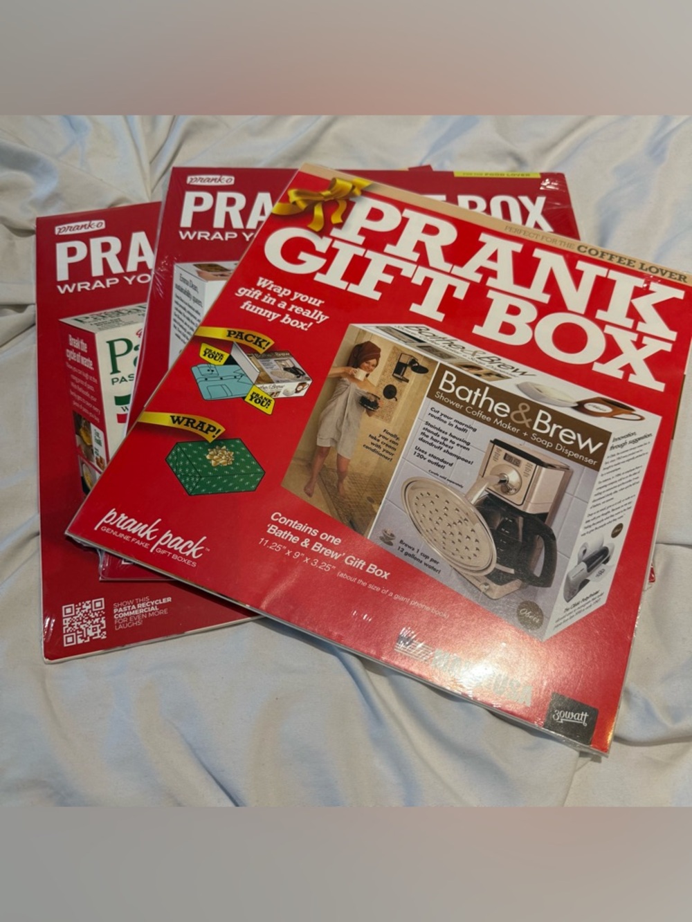 🏠 Lot 3 kitchen home bridal prank-o gift boxes NIP prank gag funny party